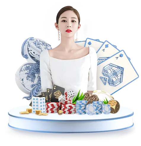 Bàn Poker với các lá bài và chip